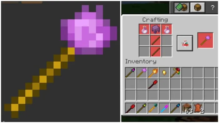 Крафт драконьего жезла