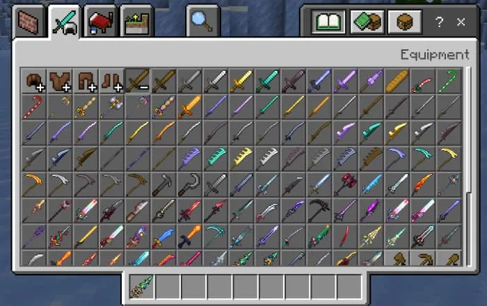 Все разновидности невероятного оружия