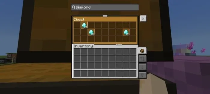 Функция поиска предметов