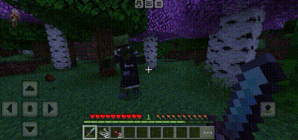 Анимация победы над мобом и поглощения души