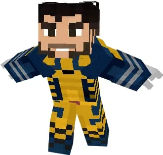 Анимация бега росомахи