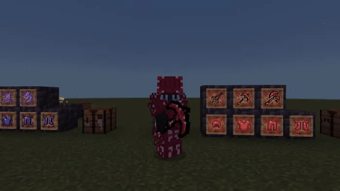 Огненная кирка в руке