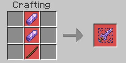 Крафт аметистового клинка