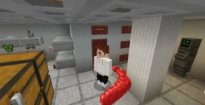 След с частицами из сердец