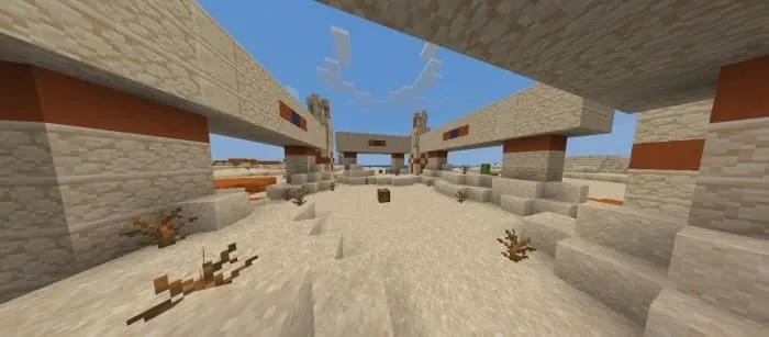 Руины в засушливом биоме