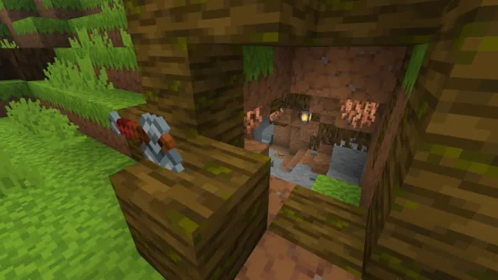 Спуск в пещеру