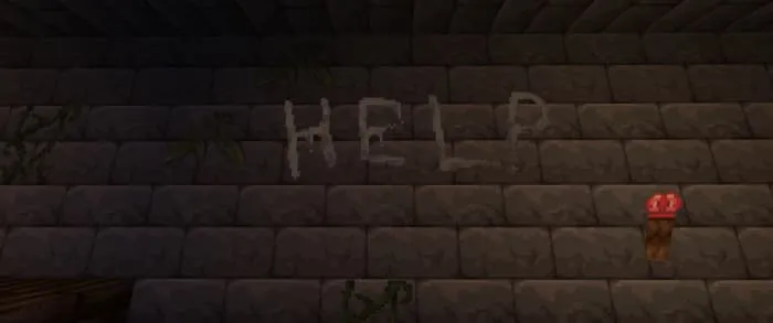 Надпись на стене