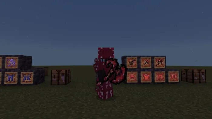 Огненный топор в руке