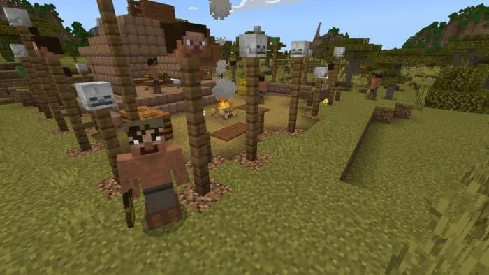 Лагерь в саванне