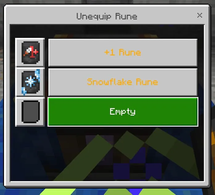 Пустой слот