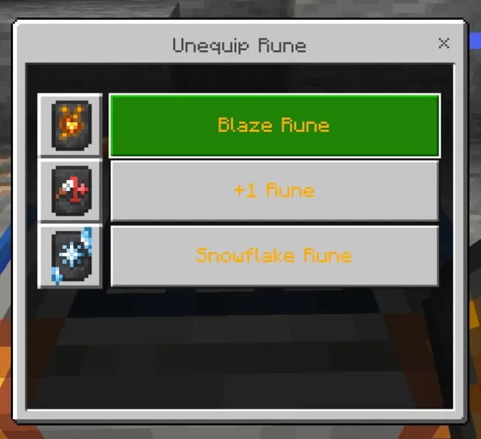 Выбор слота для снятия