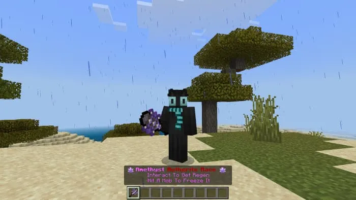 Булава в руке