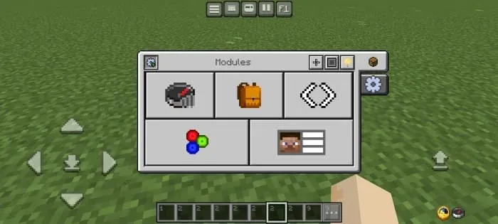 Обновленный экран меню