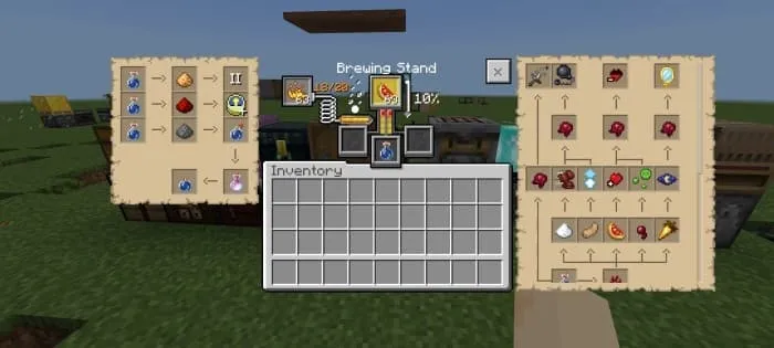 Варочная стойка с инструкцией в интерфейсе