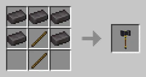 Крафт незеритового молота