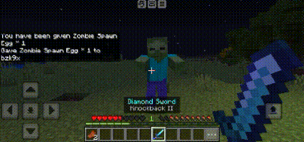 Наложение эффекта на зомби