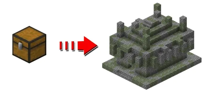 Джунглевый храм и сундук