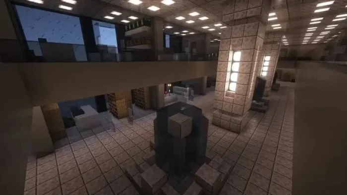 Фонтан в башне