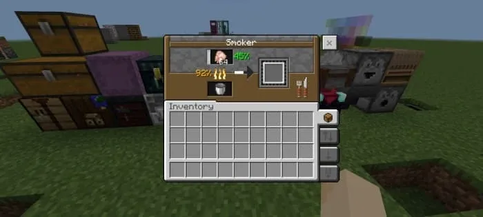 Новый вид интерфейса коптильни