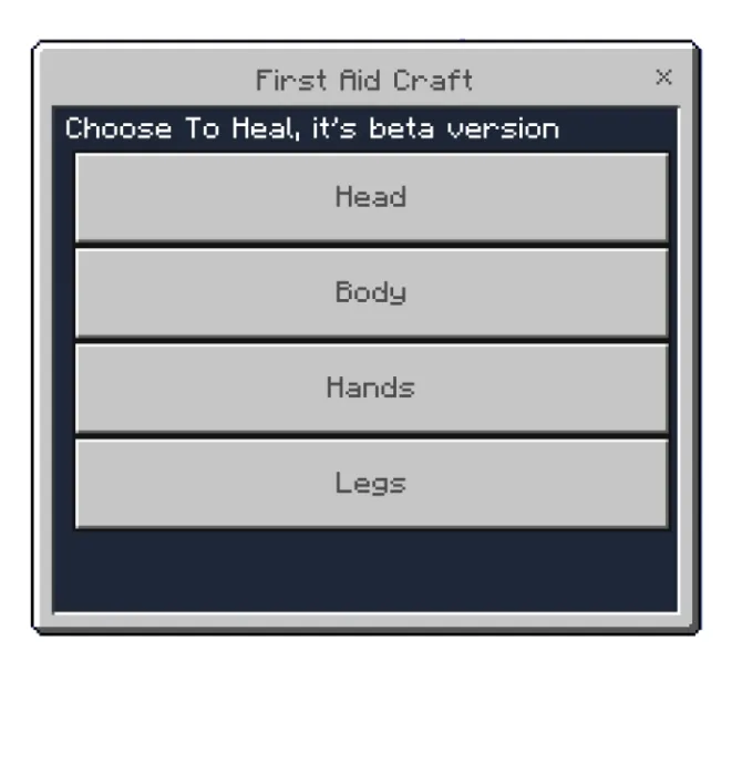 Функции для быстрого лечения игрока