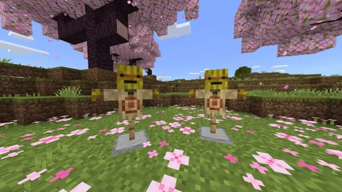 Манекен в вишнёвом лесу