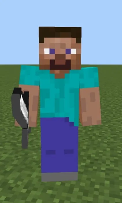 Охотник в виде Стива