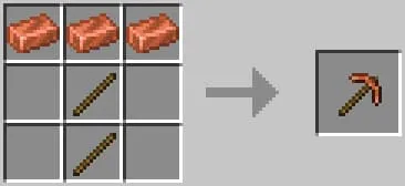 Изготовление кирки из меди