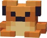 Оранжевая светящийся лягушка