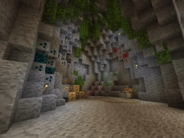 Изменённый внешний вид руды