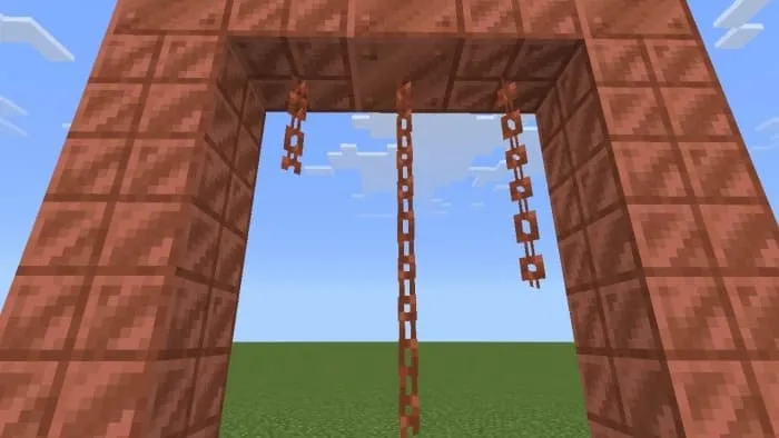 Медная цепь в игре