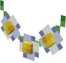 Гирлянда в виде ромашек