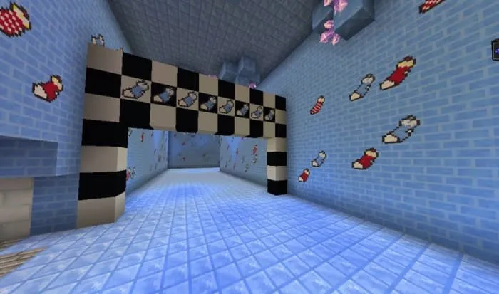 Финиш ледяной гонки