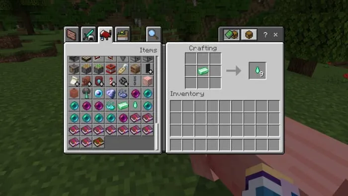 Крафт жизненной эссенции