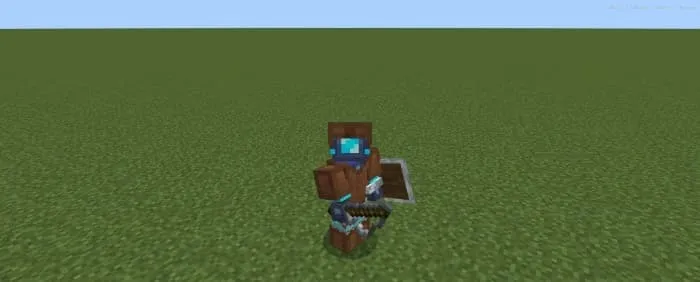 Новый вид удочки и щита в руках