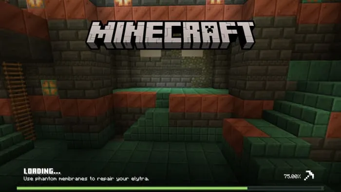 Новый вид экрана загрузки