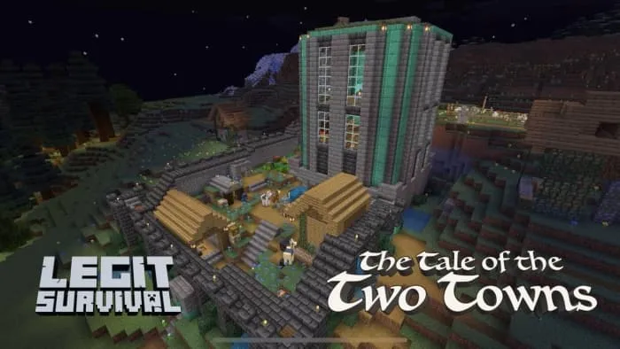 Главное здание снаружи ночью