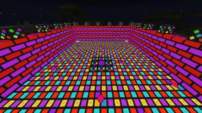 Полноценный танцпол из новых блоков