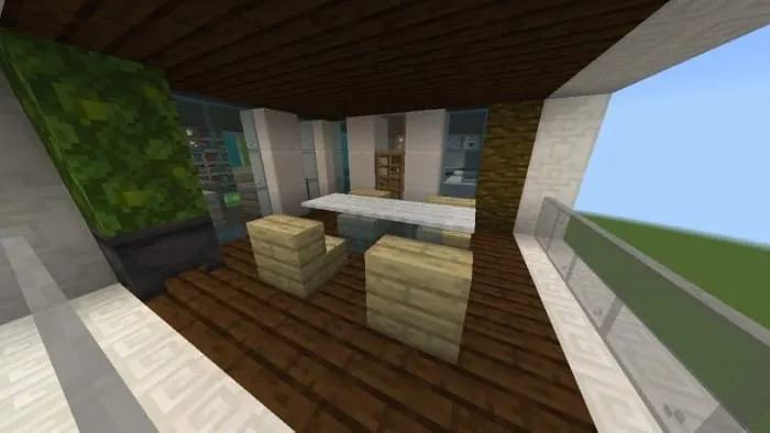 Вид балкона