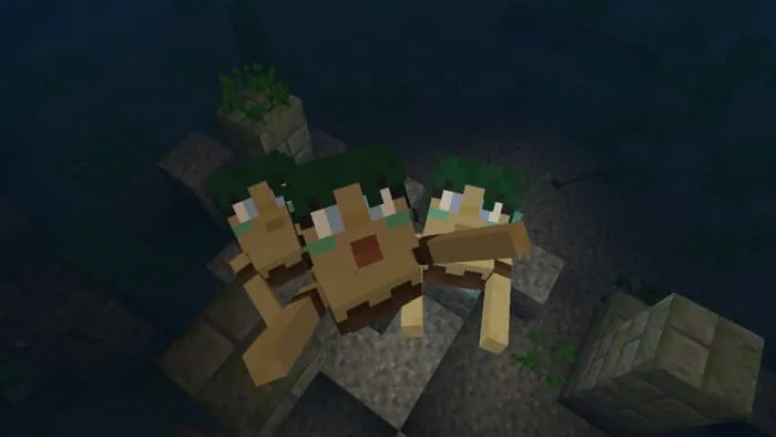 Утопленники в океане Майнкрафт