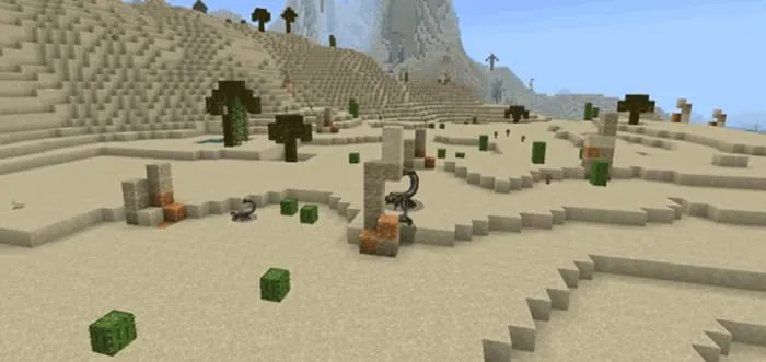 Скорпион в пустыне