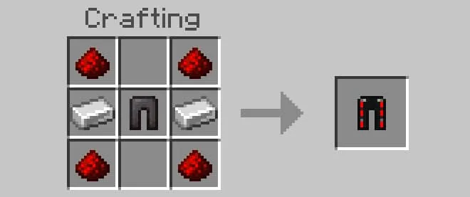 Крафт поножей