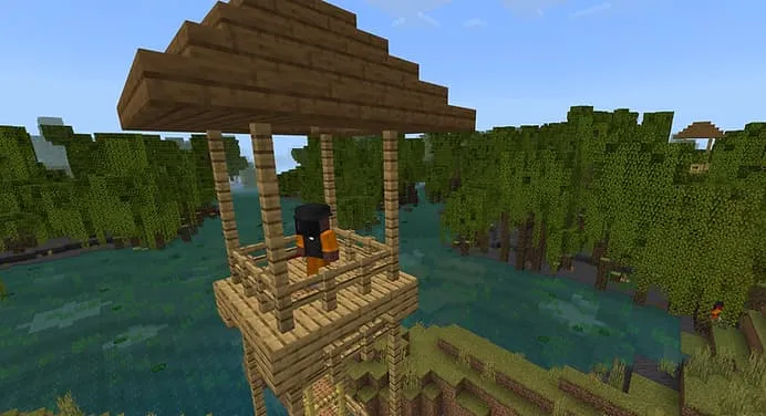 Сооружения для заключенных в болотах