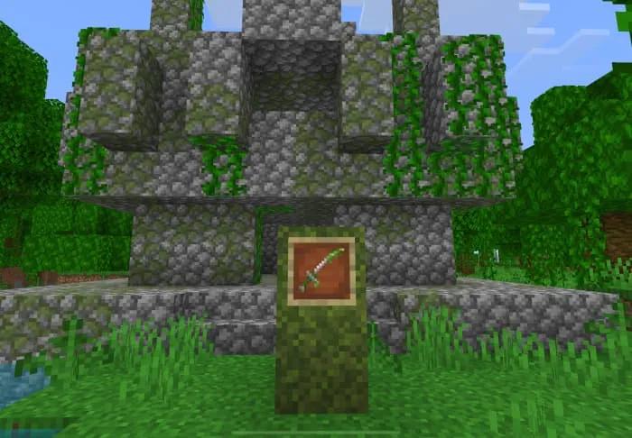 Ядовитая катана в рамке