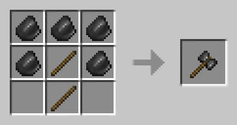 Крафт кремневого молота