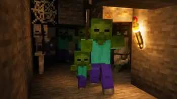 Большой и маленький зомби