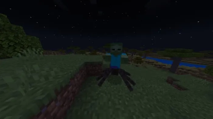 Гибрид зомби и паука