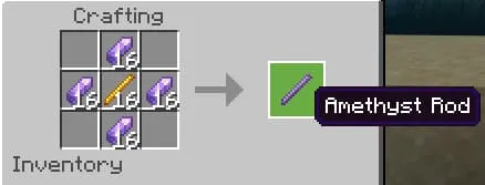 Крафт ветистового стержня