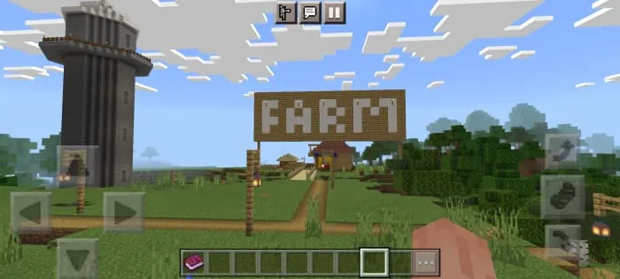 Вход на ферму