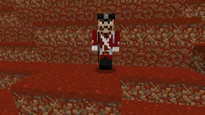 Солдат в зараженном биоме