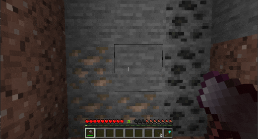 Быстрое добывание ресурсов в пещере